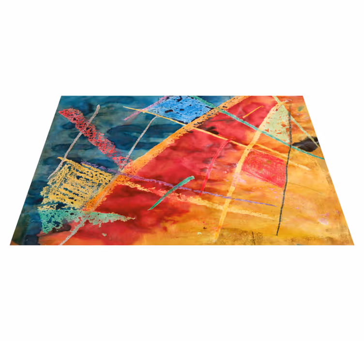 Original placemats vibrant geometric designs - TenStickers