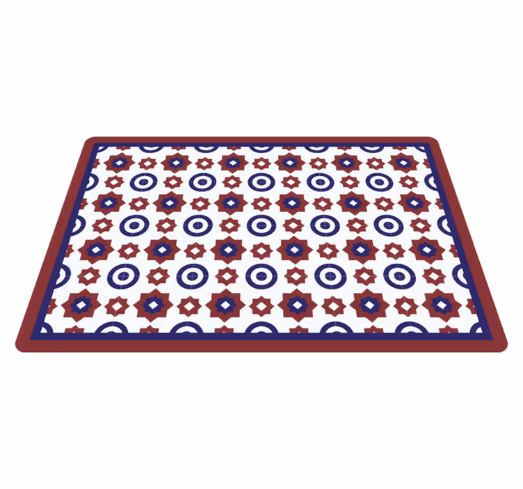 Modern placemats geometric design mat - TenStickers