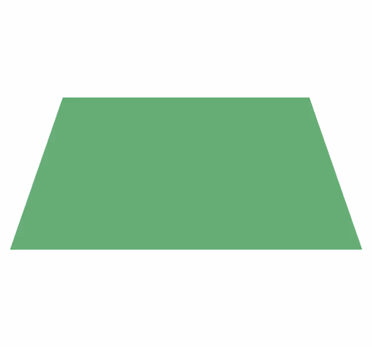 Modern placemats sleek green design - TenStickers