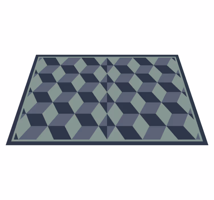 Christmas placemats with geometric pattern design - TenStickers