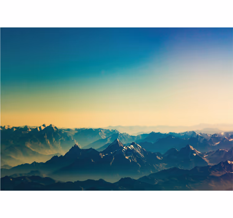Himalayas mountain wall mural - TenStickers
