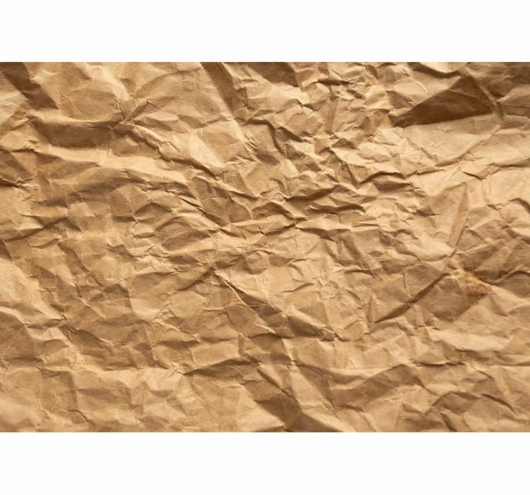 Brown wrinkle paper Marriage Wall Murals - TenStickers