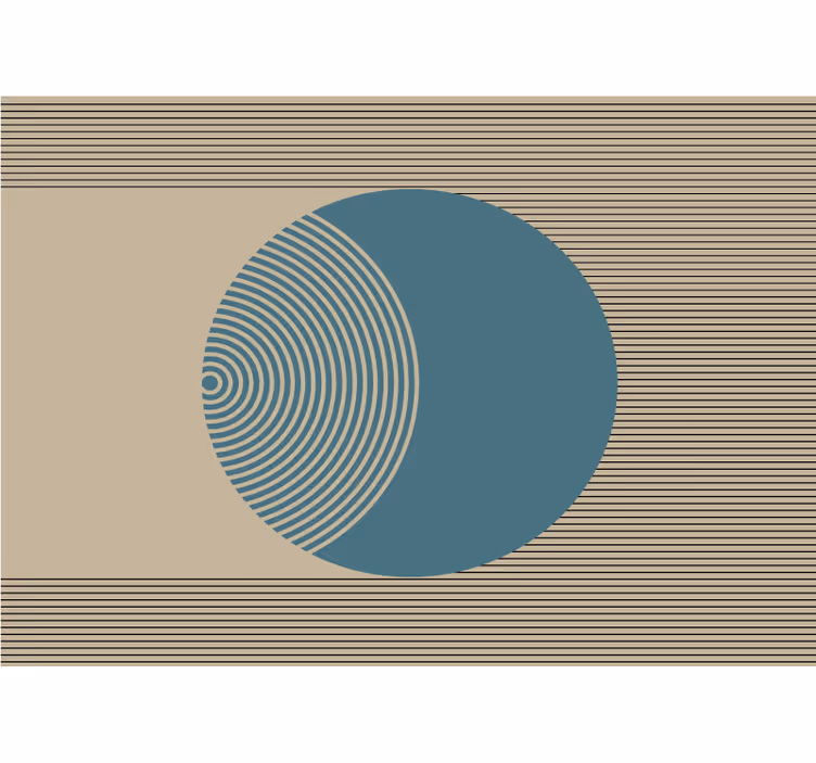 Geometric colors of earth Abstract Wall Murals - TenStickers