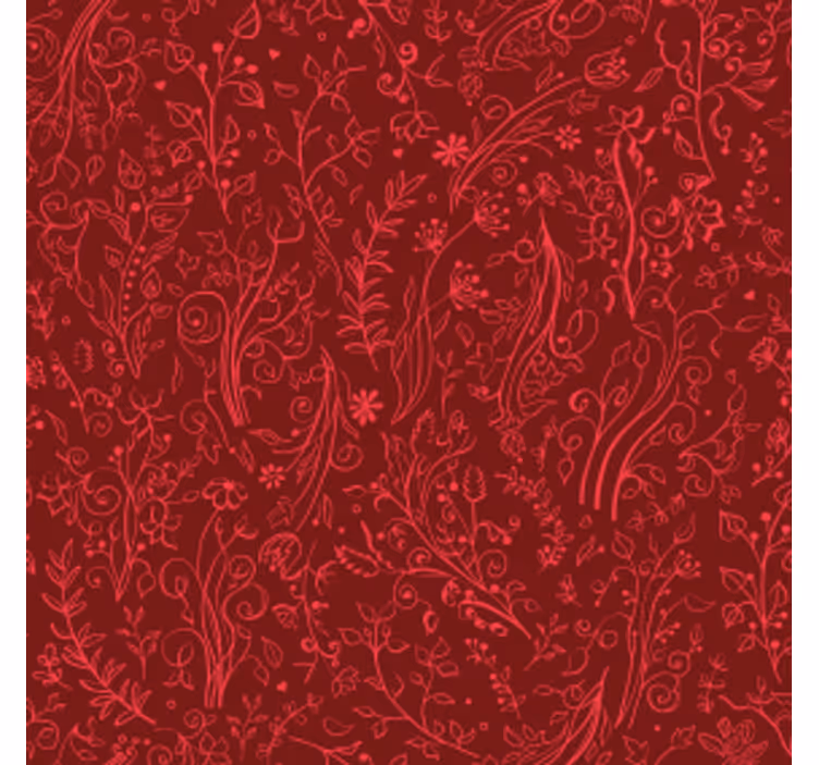 Floral Patterned Background texture coasters - TenStickers