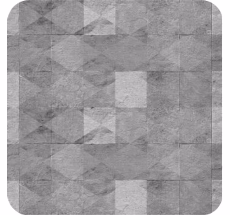 Texture coasters with square patterned surface - TenStickers