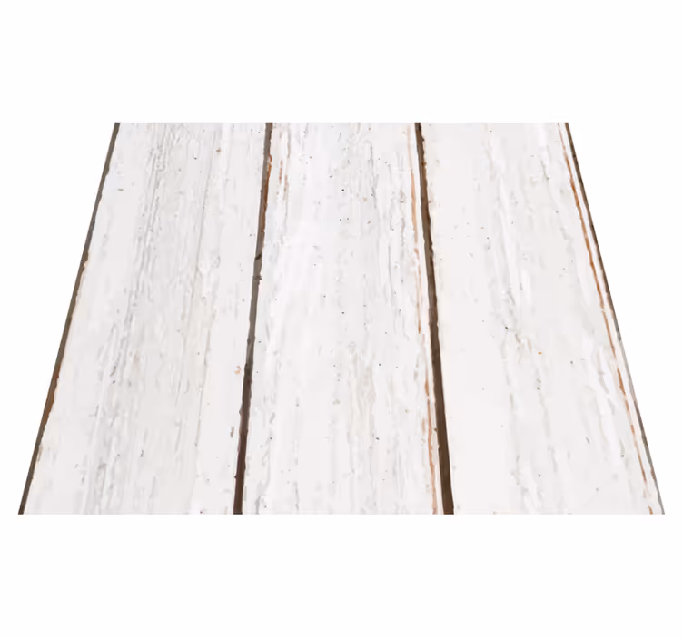 Bathroom vinyl rug in vintage wood striped design - TenStickers