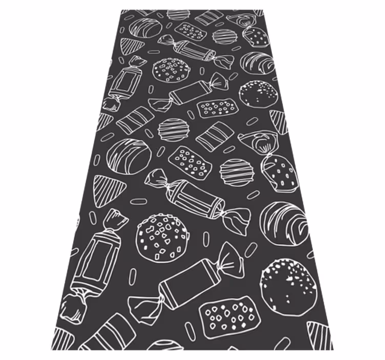 Patron candies kitchen vinyl rug - TenStickers