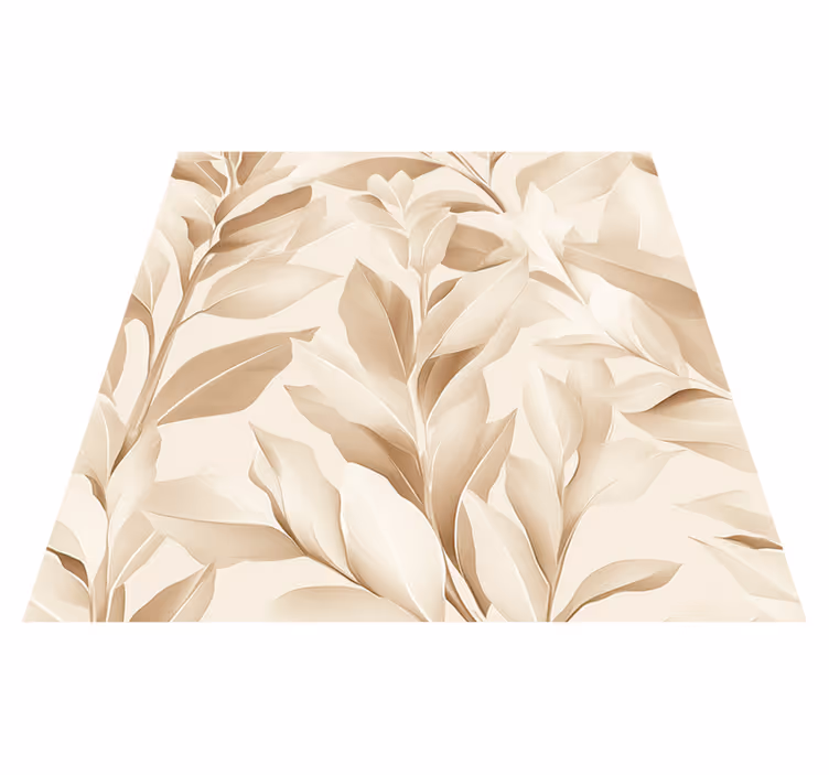 Kitchen vinyl rug beige sheets design - TenStickers