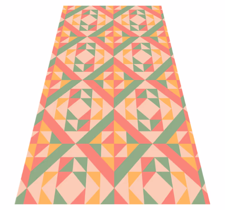 vinyl rug pavement pattern stone floor tiles - TenStickers