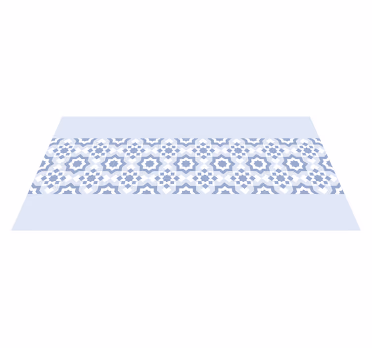 Kitchen Tile Runner kitchen vinyl rug - TenStickers