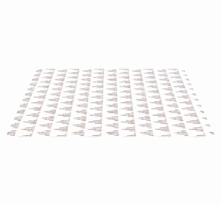 Textured Stripe Pattern textured vinyl rug - TenStickers
