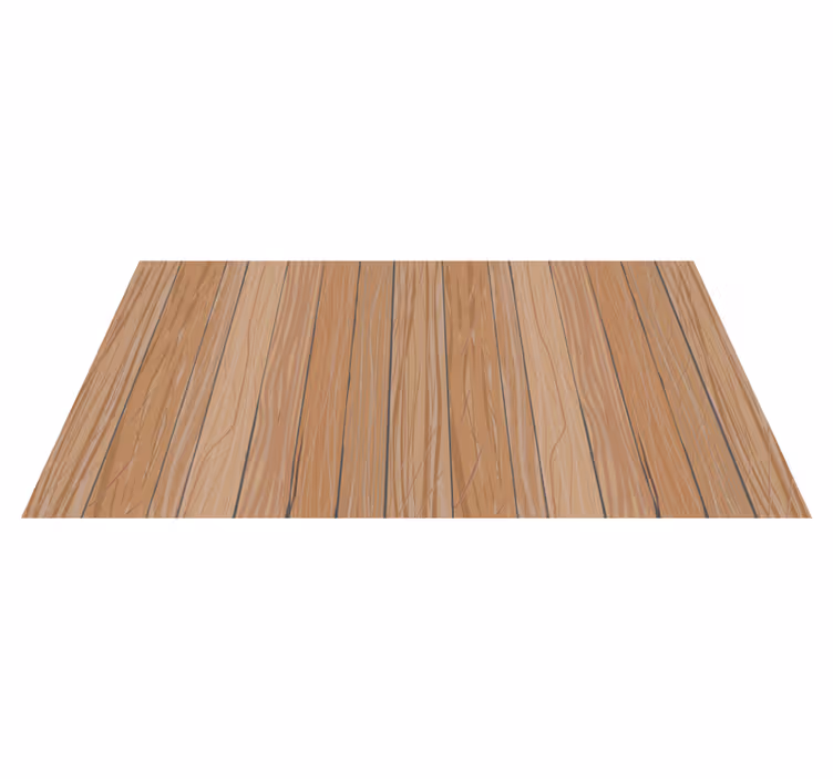 Wooden Streaks textured vinyl rug - TenStickers