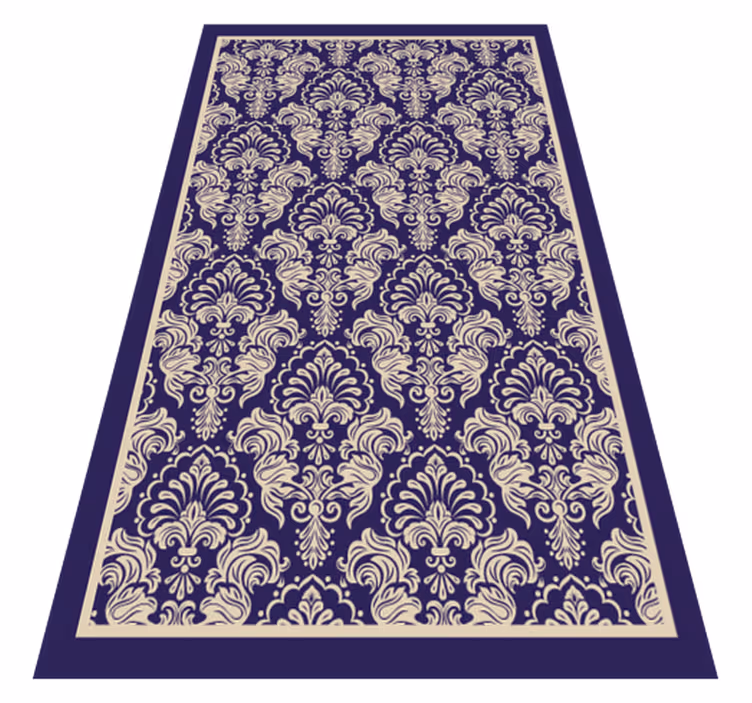 Victorian baroque pattern Vinyl rug - TenStickers