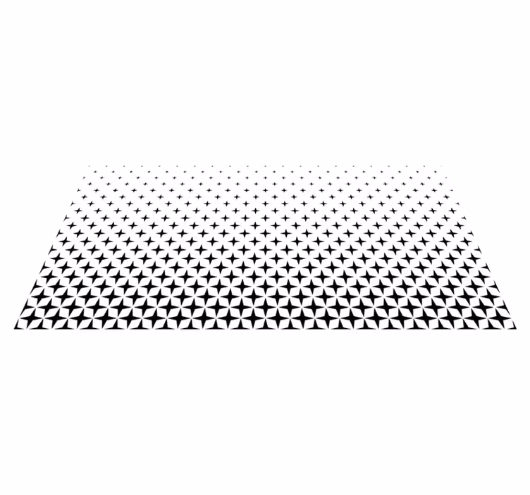 Celestial Element living room vinyl rug - TenStickers