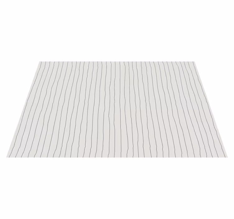 Linear Monochrome striped runner rug - TenStickers