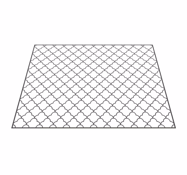 Geometric Moroccan design geometric rugs - TenStickers
