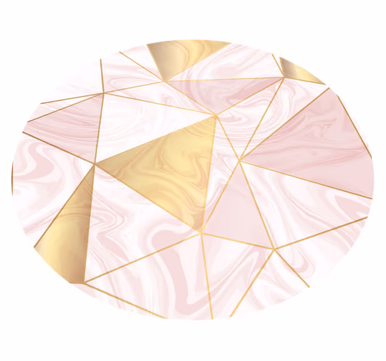 Geometric Pastel Mosaic geometric rugs - TenStickers