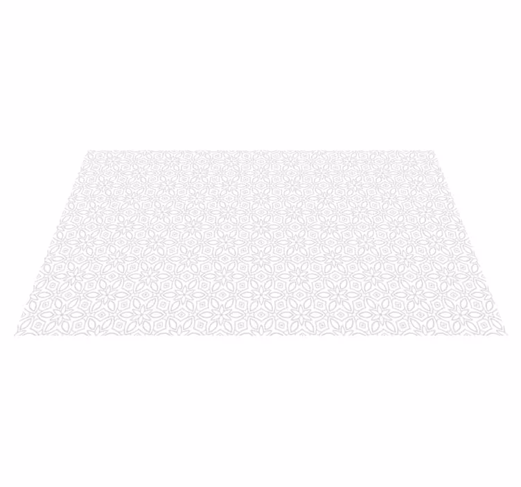 Kitchen Symmetry kitchen vinyl rug - TenStickers
