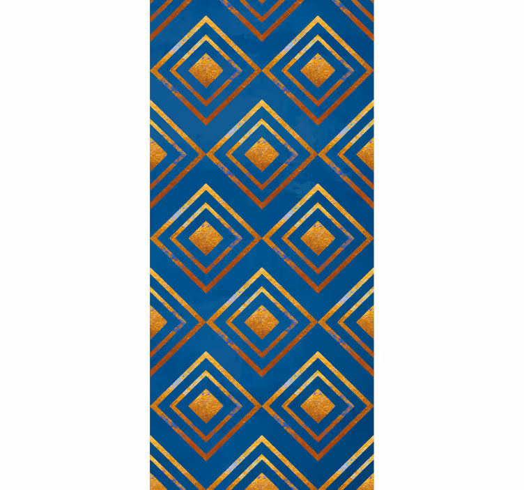 Diamonds and Lines wallpaper geometric - TenStickers