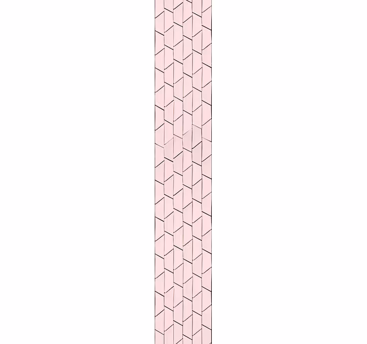 Pink wallpaper with a textured motif - TenStickers