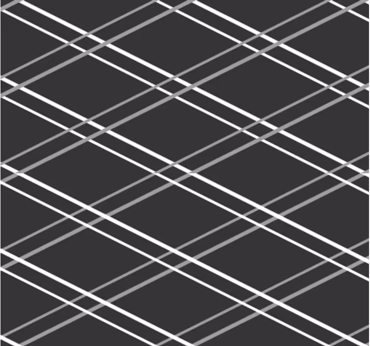 Wallpaper geometric line patterns - TenStickers