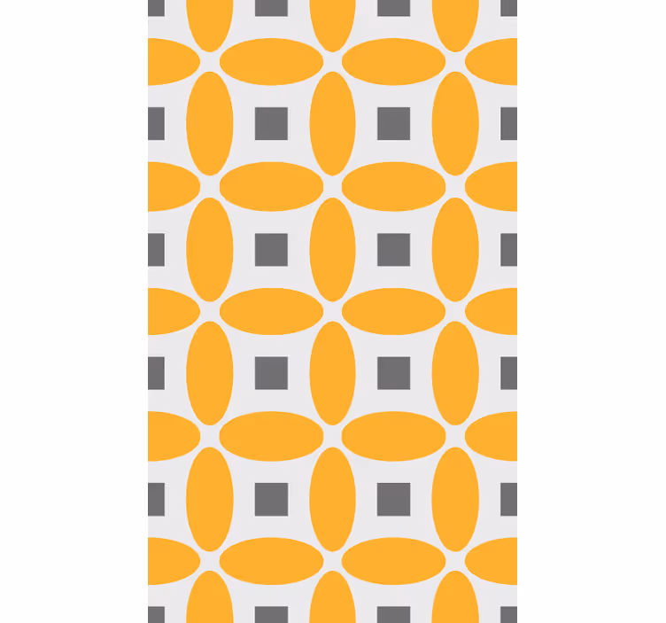 Wallpaper geometric circle design - TenStickers