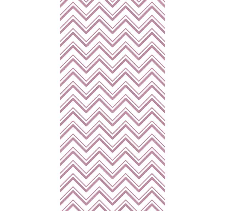 Wallpaper geometric chevron zigzag design - TenStickers