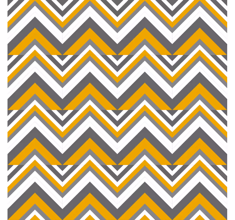 Wallpaper geometric chevron stripe pattern - TenStickers