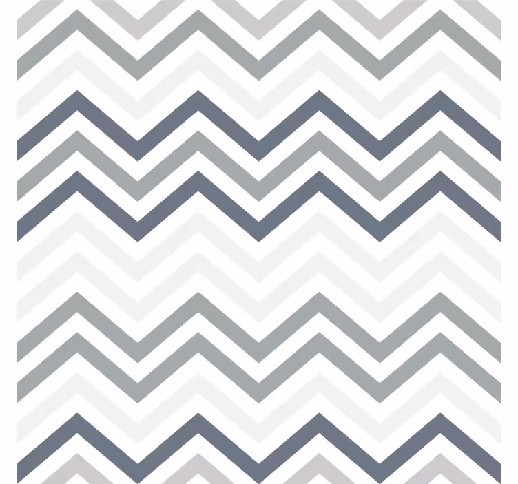 Wallpaper geometric chic chevron design - TenStickers