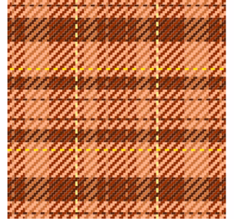 Retro wallpaper 70s square pattern - TenStickers