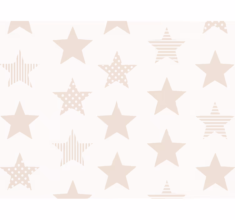 Wallpaper childrens room kids star design - TenStickers