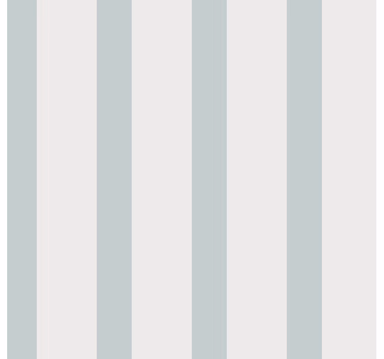 Wallpaper childrens room baby big blue stripes white - TenStickers