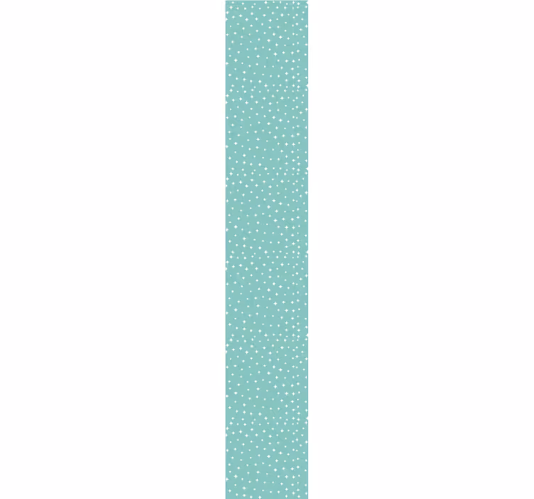 White stars on green background star wallpaper - TenStickers