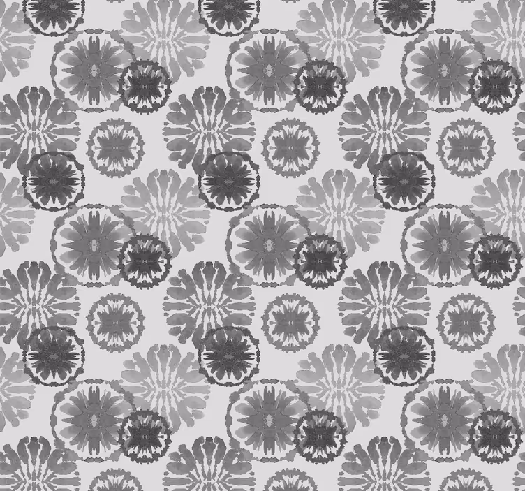 Grey painted illusion modern wallpaper - TenStickers