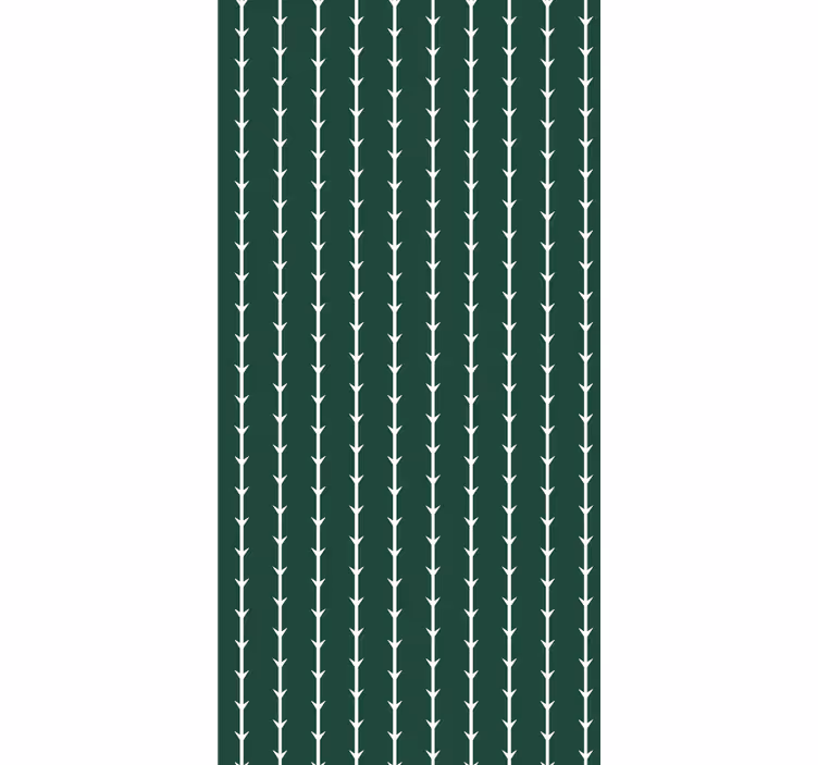 Geometric Bamboo Design wallpaper geometric - TenStickers