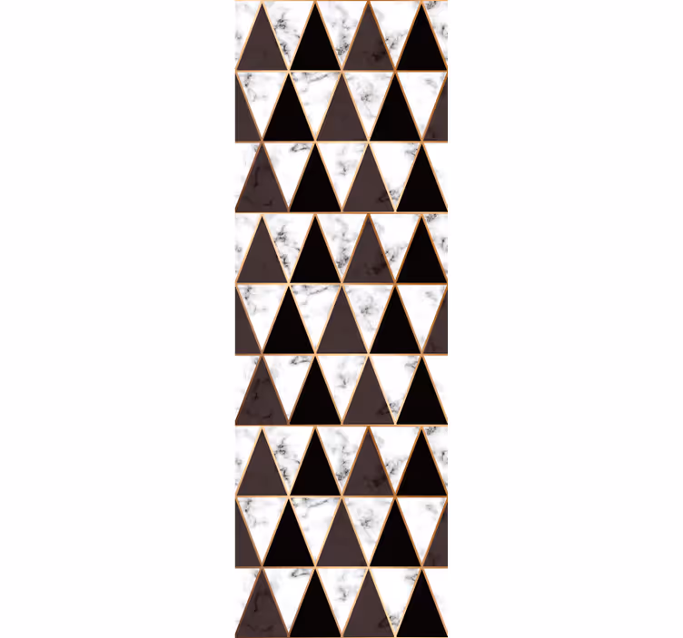 Geometric Marble Triangles wallpaper geometric - TenStickers