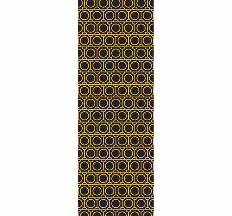 Golden chains Abstract Wallpaper - TenStickers