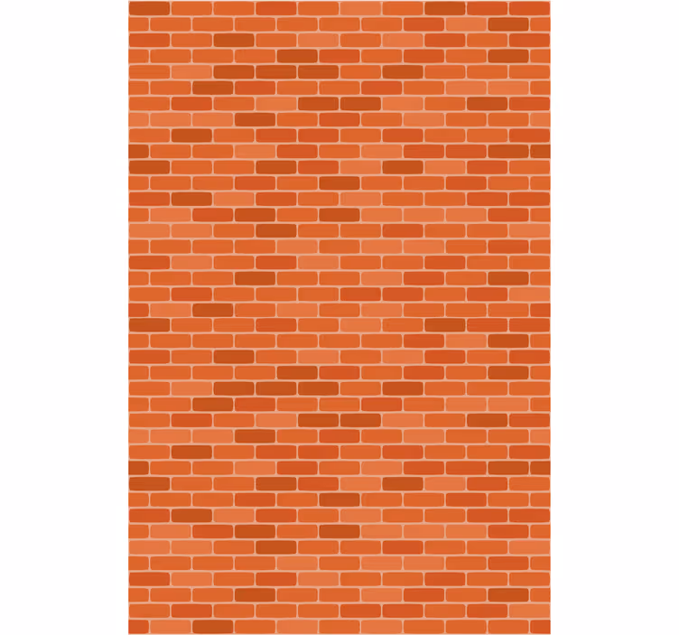 Brick pattern structured surface Wallpaper - TenStickers