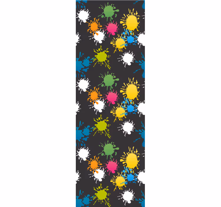Color party art wallpaper - TenStickers