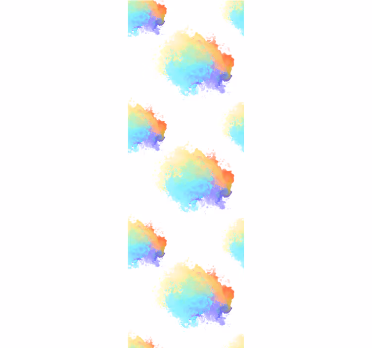 Splash colors party abstract wallpaper - TenStickers