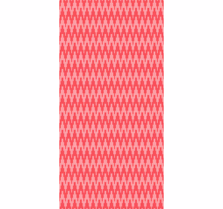 Houndstooth Motif wallpaper geometric - TenStickers