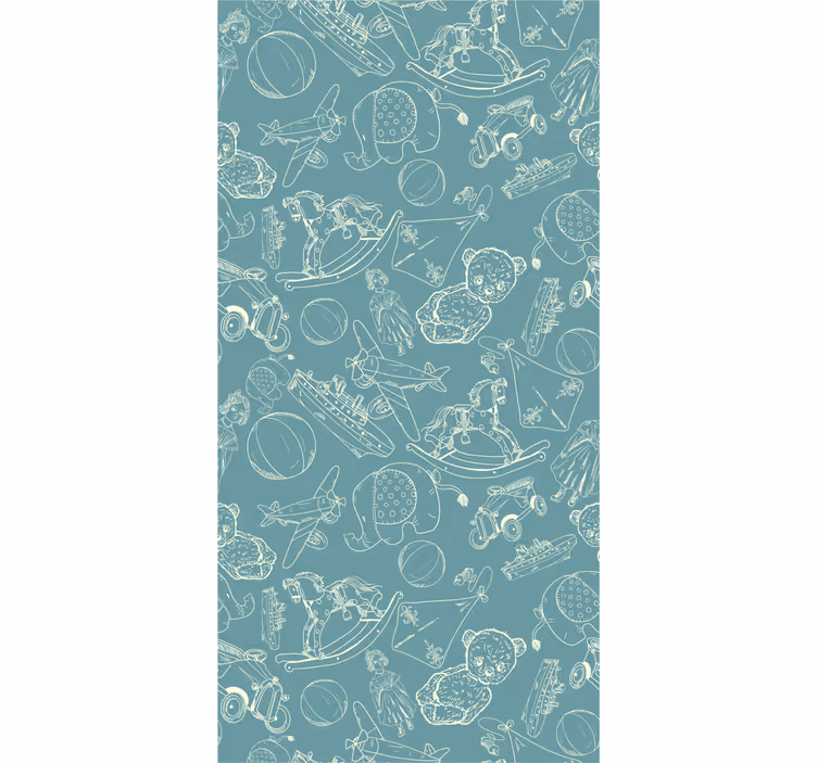 Baby elephants animal wallpaper - TenStickers