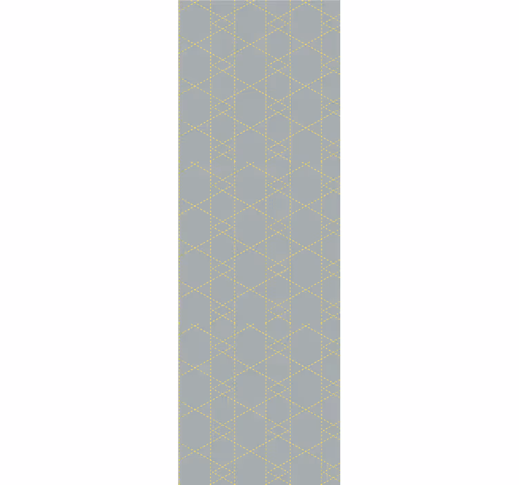 Geometric Lattice Pattern wallpaper geometric - TenStickers