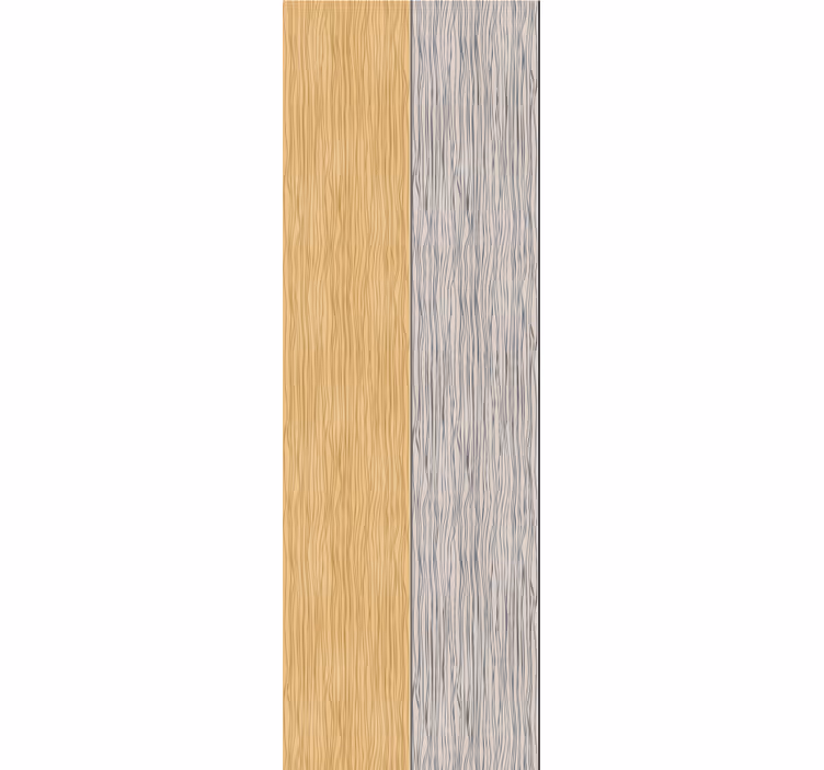 Wooden gray Wood Effect  Wallpaper - TenStickers