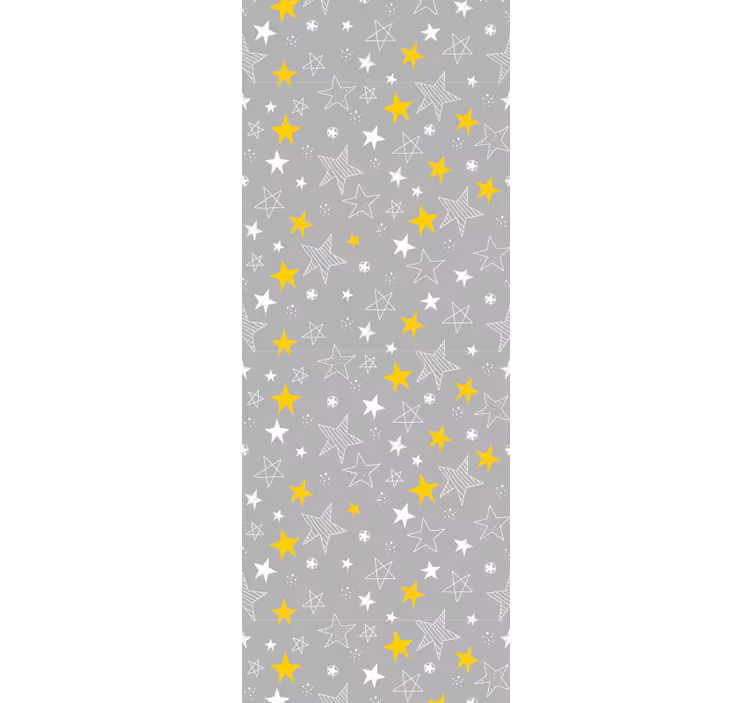Starry Playfulness star wallpaper - TenStickers