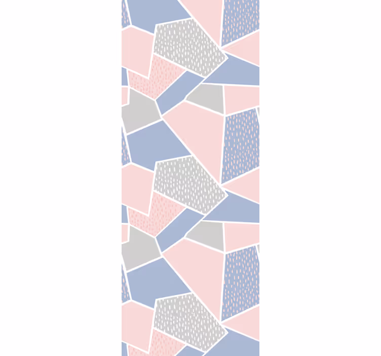 Geometric Collage wallpaper geometric - TenStickers