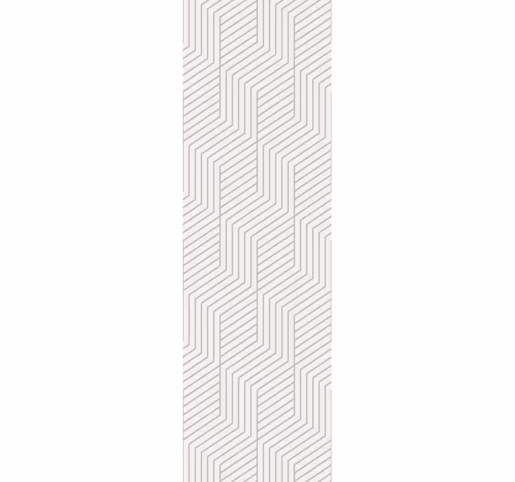Linear Maze Pattern wallpaper geometric - TenStickers