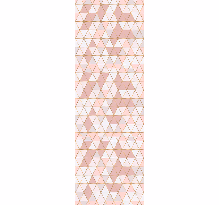 Gold lines with light color Square Wallpaper - TenStickers