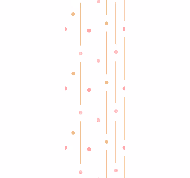 Drawn dots with lines Spotty Wallpaper - TenStickers