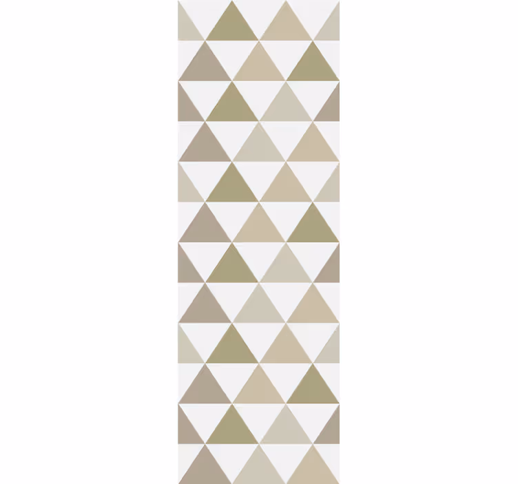Triangle Array wallpaper geometric - TenStickers